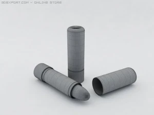 lipstick nivea 3D Model