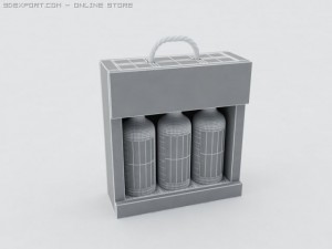 wine 3D-Modell