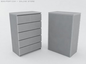 cabinet ikea Modello 3D