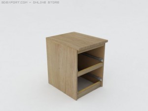 cabinet ikea small 3D 模型