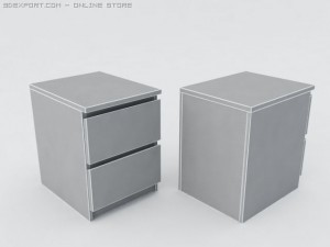 cabinet ikea small 3D 模型