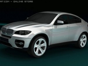 bmw x6 Model 3D