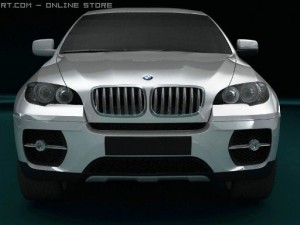 bmw x6 3D 모델