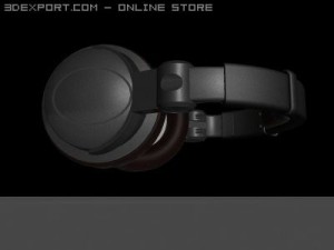 headphones Modelo 3D