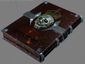 necro book 3D-Modell