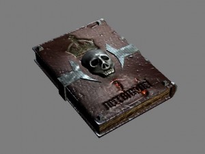 necro book 3D Model