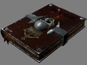 necro book 3D Model