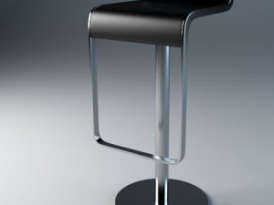 bar stool 3D Модель