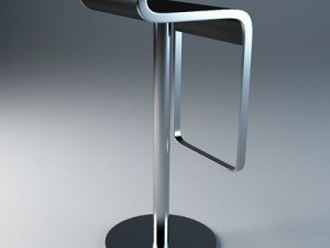 bar stool 3D 모델
