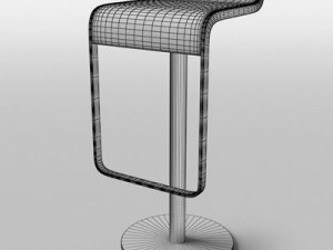 bar stool 3D 모델