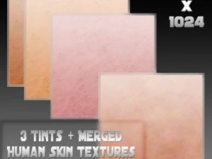 peau humaine CG Textures