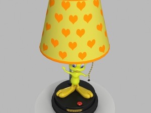 tweetybird lamp 3D Model