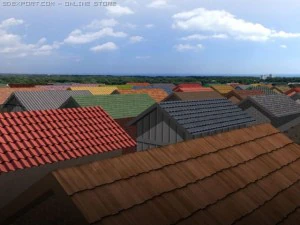 stio rooftops   shingle CG Textures