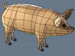 Tiersammlung 3D Modell