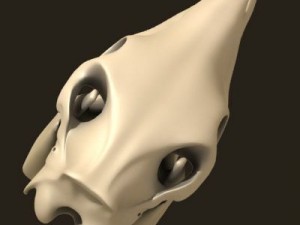 horse skull 3D Model