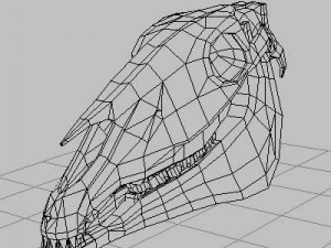horse skull 3D Model