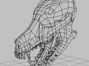 dog skull 3D Model
