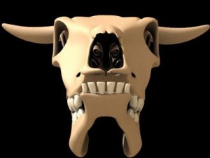 cow skull 3D Model