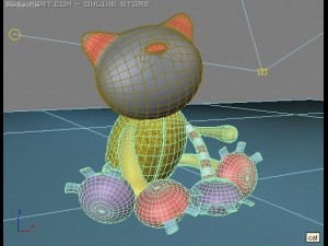 toy cat Modelo 3D