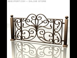 fence Modèle 3D