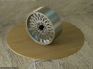rueda bmw Modelo 3D