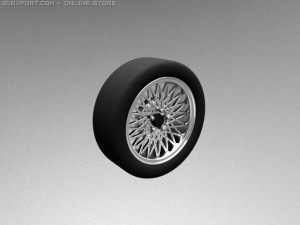 wheel bmw 3Dモデル