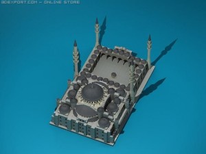 mosque 3Dモデル