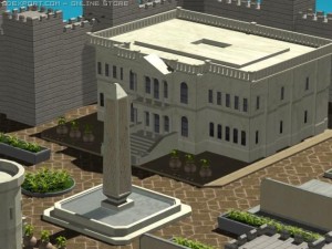 the castle 3D Model