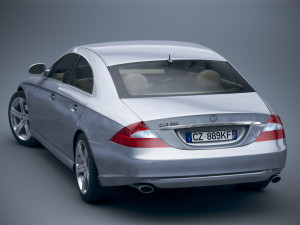 mercedes benz cls 500 Model 3D