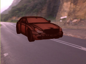mercedes benz cls 500 Model 3D