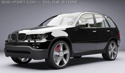 bmw x5 4.8is 2004 Modelo 3D .c4d .max .obj .3ds .fbx .stl .blend 