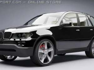bmw x5 48is 2004 Modello 3D