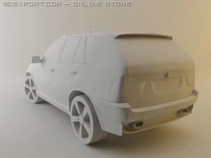 bmw x5 48is 2004 3D Model