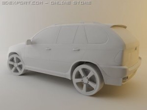bmw x5 4.8is 2004 Modelo 3D