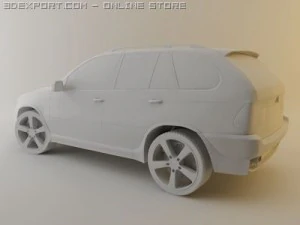 bmw x5 48is 2004 3D Model