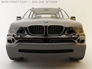 bmw x5 48is 2004 3D Model