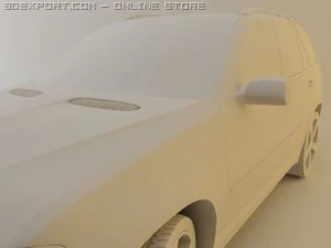 bmw x5 48is 2004 3D Model