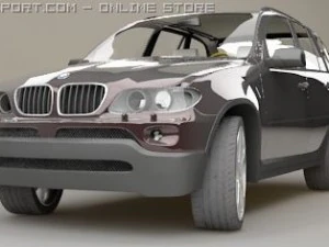bmw x5 48is 2004 3D Model