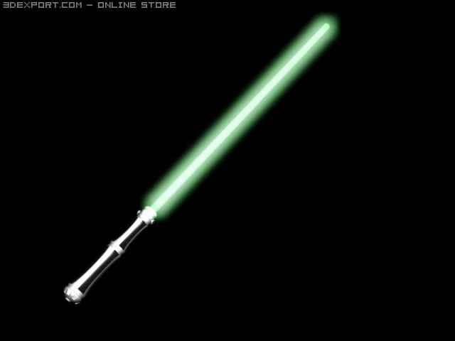 laserowy miecz Model 3D .c4d .max .obj .3ds .fbx .stl .blend 