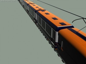 train 3D 模型