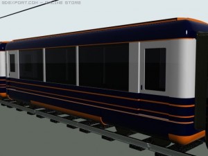 train 3D 模型