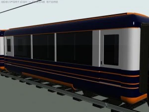 train 3D Model