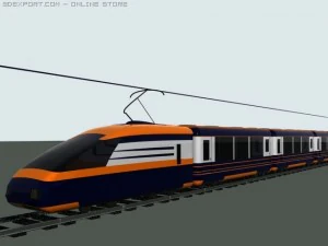 train 3D Model