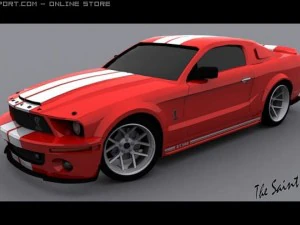 Шелби 3D Модель