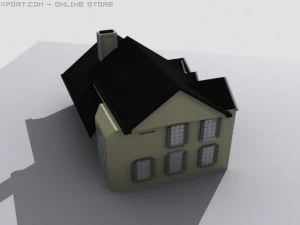 two story house 3D Model