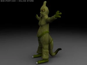 alien 02 3D Model
