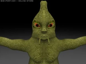alien 02 3D Model