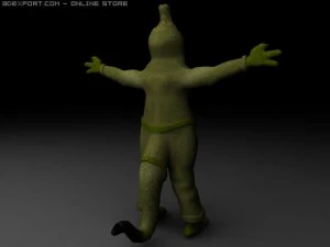 alien 02 3D Model