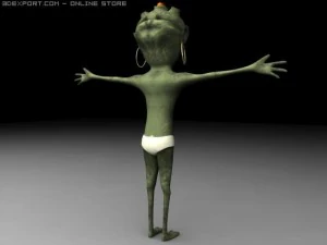 alien 03 3D Model