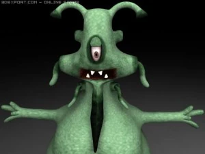 alien 04 3D Model